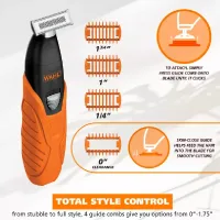 Wahl Hybrid Electric Razor & Beard Trimmer TrimNinja™ with 4 Guide Combs 3031009