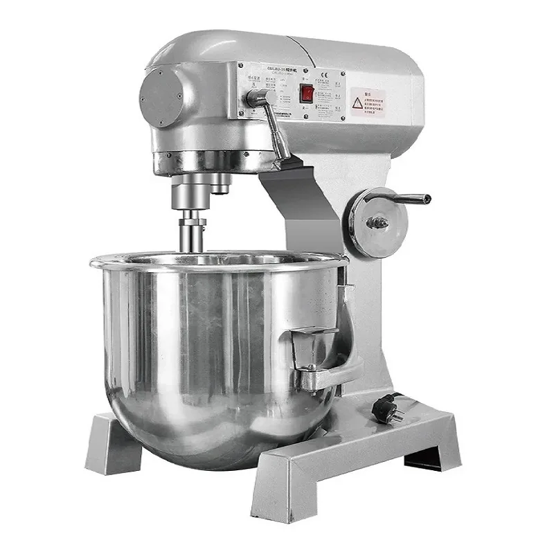 Commercial Electric Food Mixer 10L, 3-Speed Planetary Gear System, 0.37kW Commercial Stand Mixer B10S
