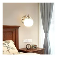 Tronic Contemporary Golden Light With Frosted Glass Shade