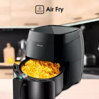 Hisense Digital Air Fryer 3.5L 1400W, LED Control Panel, Adjustable Thermostat, Non-Stick Basket, 9 Preset Programs H04AFBK1S1