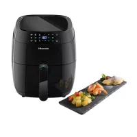 Hisense Digital Air Fryer 3.5L 1400W, LED Control Panel, Adjustable Thermostat, Non-Stick Basket, 9 Preset Programs H04AFBK1S1