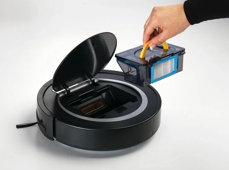 Kenwood Vacuum Cleaner 0.3l Robotic 0.5 Kpa Vrp10.000bk - 0.3L Removable Dust Compartment With Main Filter, Hepa Filter Cleaning Brush Remote Control