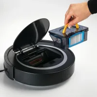 Kenwood Vacuum Cleaner 0.3l Robotic 0.5 Kpa Vrp10.000bk - 0.3L Removable Dust Compartment With Main Filter, Hepa Filter Cleaning Brush Remote Control