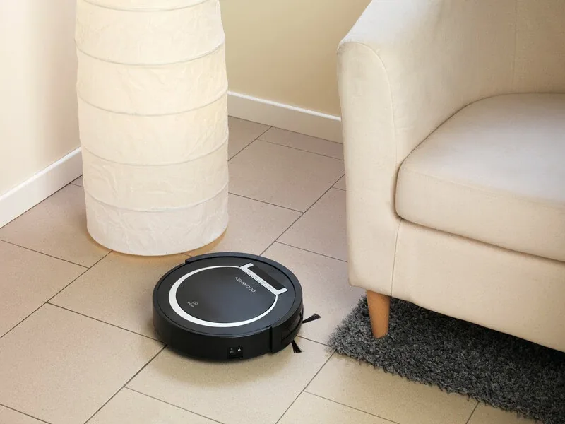 Kenwood Vacuum Cleaner 0.3l Robotic 0.5 Kpa Vrp10.000bk - 0.3L Removable Dust Compartment With Main Filter, Hepa Filter Cleaning Brush Remote Control