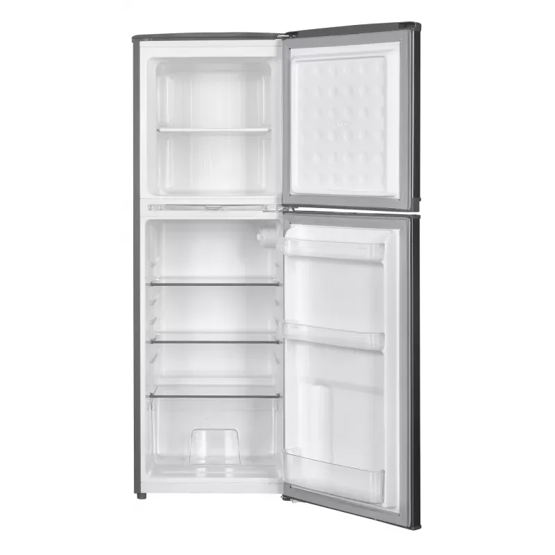 SilverDome Refrigerator 126L Double Door Top Freezer Defrost RFD-144