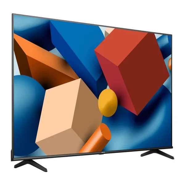 Hisense 43" LED TV Smart UHD 4K, AirSlim Frameless, Dolby Vision, DTS Virtual X, AI 4k Upscaler, Vidaa Voice, Airplay 2, Dual Band Wifi 43A6K