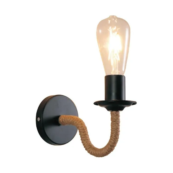 Tronic Vintage Rope Wall Lamp