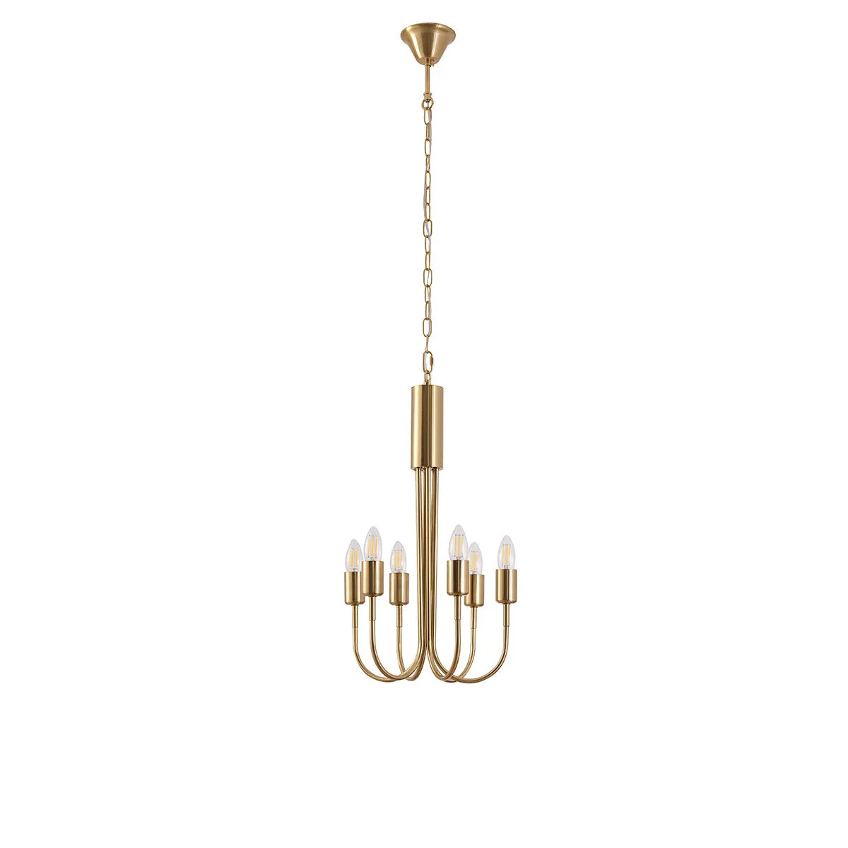 Tronic Iron Wall Lamp Bronze 6XE27 BR