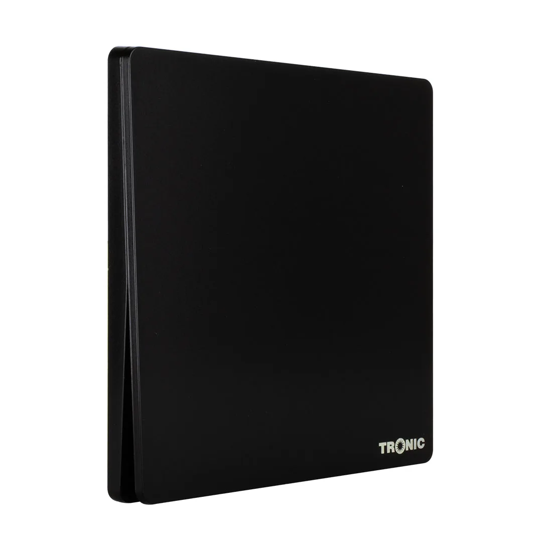 Tronic Black - 1 Gang 2 Way Switch