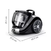 Tefal Cannister Type Bagless Vacuum Cleaner 900W XXL 2.5L Compact Power with Classic Kit TW4B25HA