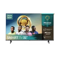 Hisense 32" LED HD Vidaa Smart TV, Natural Colour Enhancer, Dolby Audio, 32A4Q