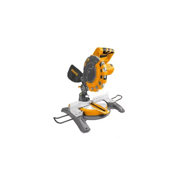 Ingco Mitre Saw 255mm 1800W with Carbon Brush, Extension Bars, TCT Blade & Dust Bag BMS18007