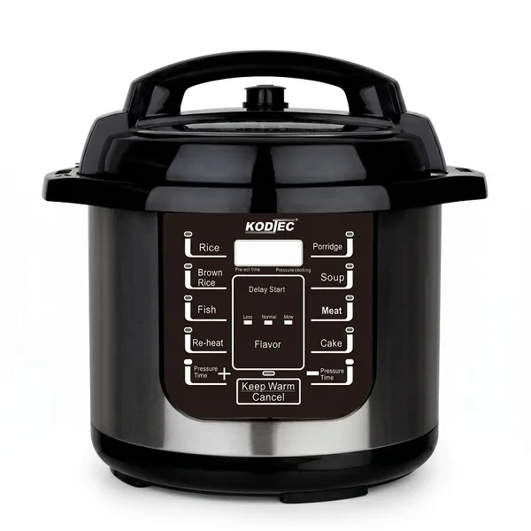Kodtec Digital Electric Pressure Cooker Multi-Functional Smart Cooker 6.0L, Professional 12-in-1 Nutrient-Lock Programmable Cooker KT-166DEP