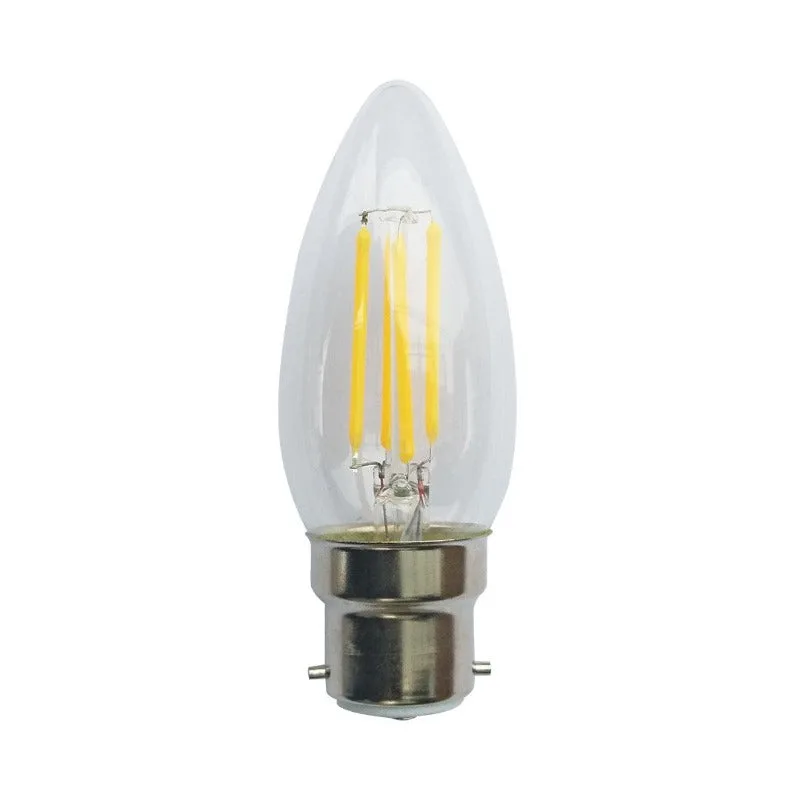 Tronic Candle Filament LED 4 Watts B22 (Pin) Bulb