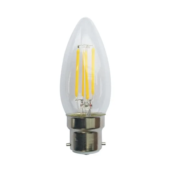 Tronic Candle Filament LED 4 Watts B22 (Pin) Bulb