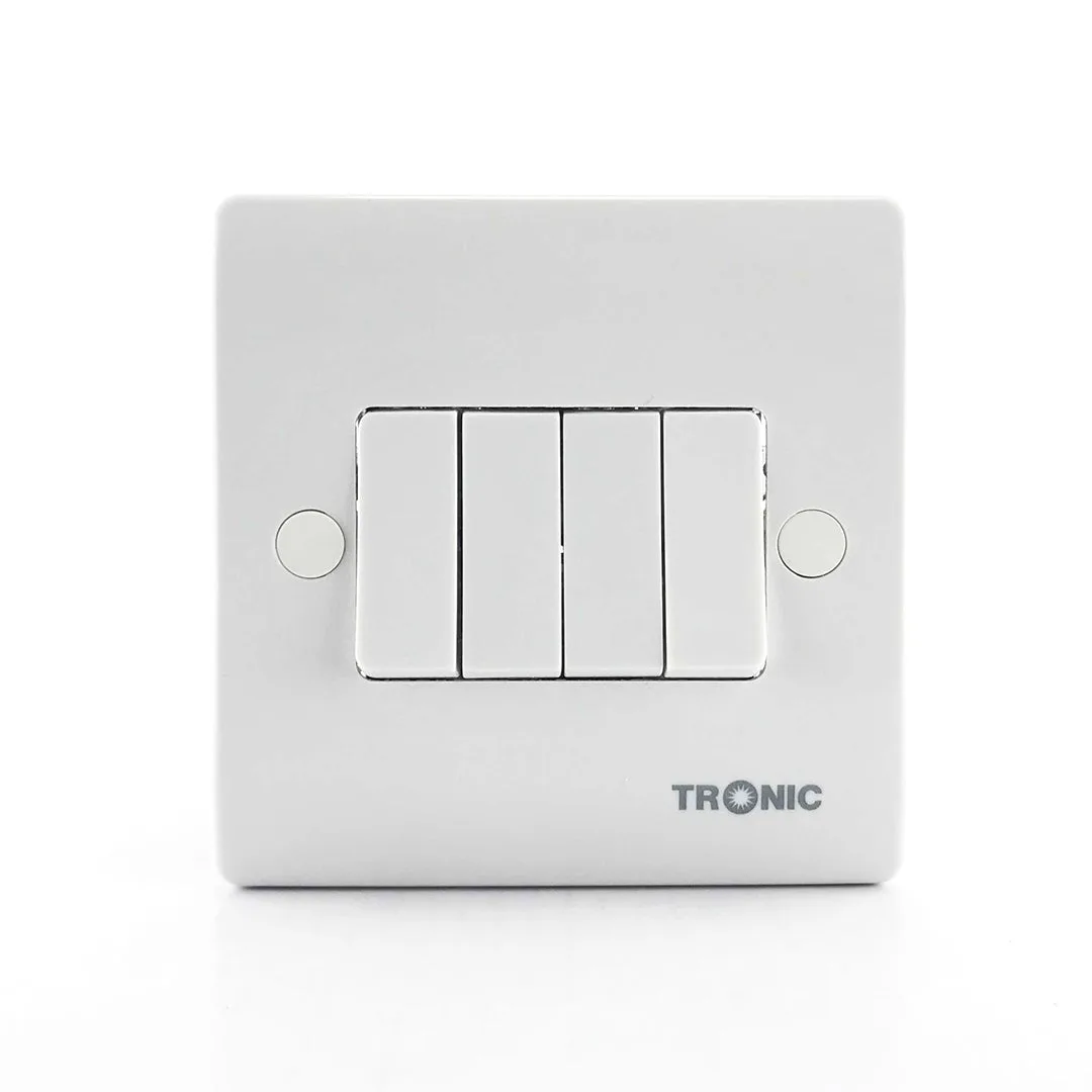 Tronic 4 Gang 2 Way Switch