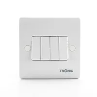 Tronic 4 Gang 2 Way Switch
