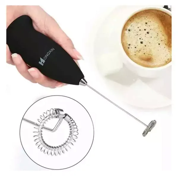 Nadstar Electric Milk Frother Drink Foamer Mixer Stirrer Coffee Cappuccino Creamer Whisk Frothy Blend Egg Beater F009