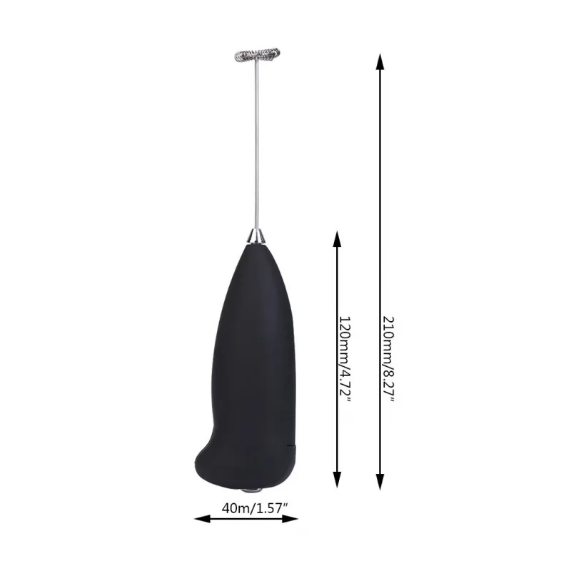 Nadstar Electric Milk Frother Drink Foamer Mixer Stirrer Coffee Cappuccino Creamer Whisk Frothy Blend Egg Beater F009