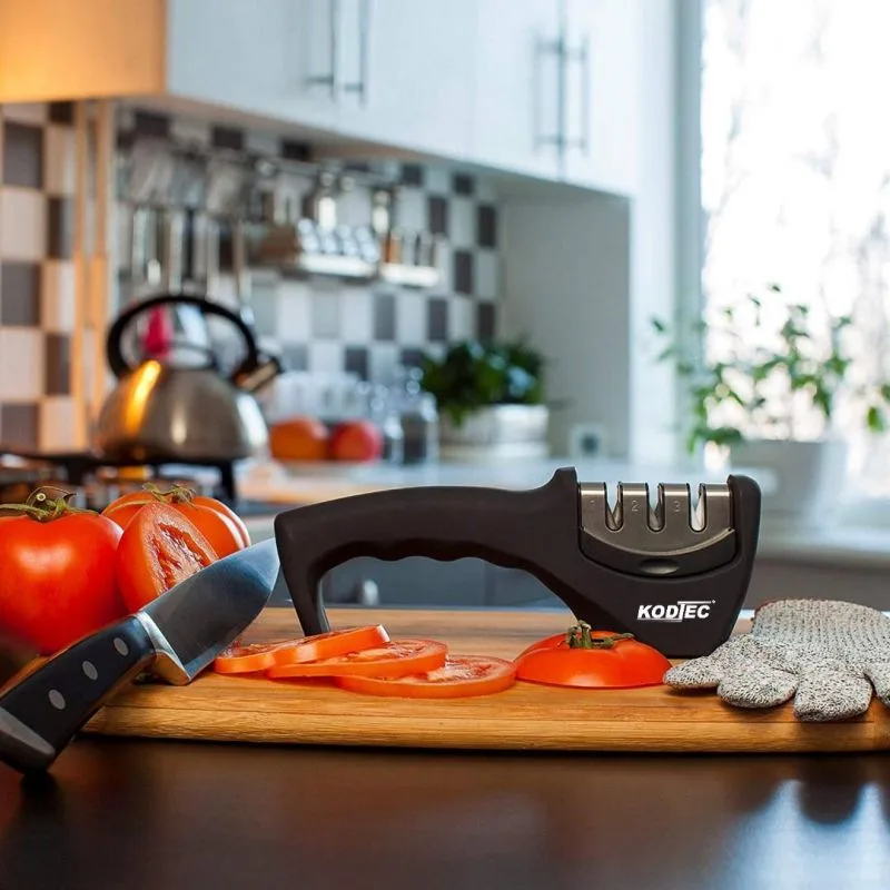 Kodtec Kitchen Knife Sharpener KT-3105KS 4 Kodtec Kitchen Knife Sharpener KT-3105KS