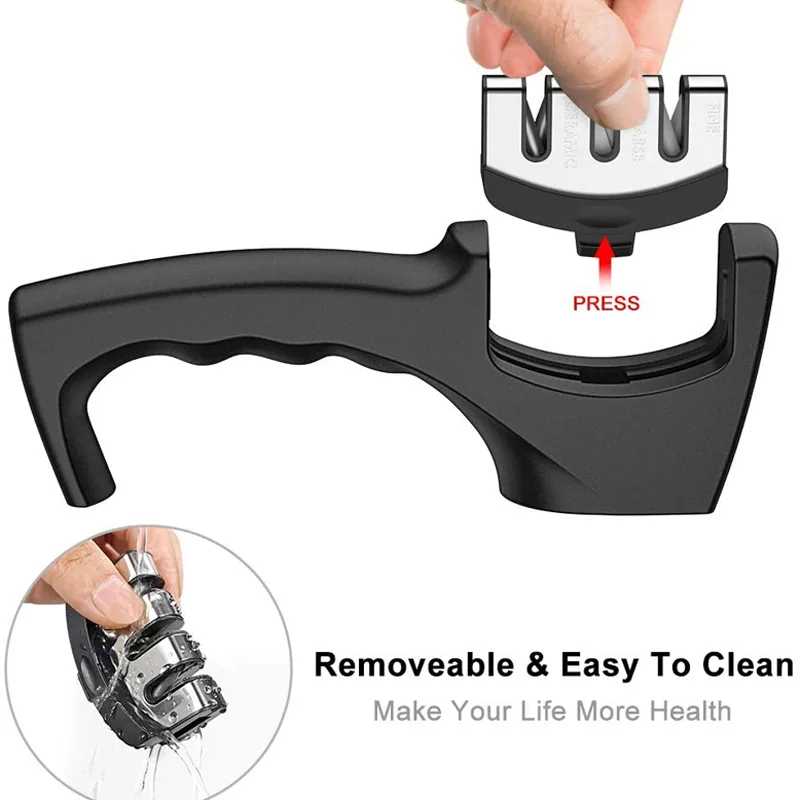 Kodtec Kitchen Knife Sharpener KT-3105KS 2 Kodtec Kitchen Knife Sharpener KT-3105KS