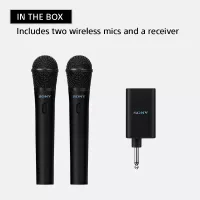 Sony Wireless Karaoke Microphone Set with 2 Dynamic Microphones & 1 Receiver UO-ULTMIC1
