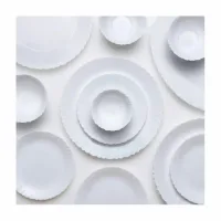 La Opala Dinner Set White Classique 38 Pieces LC038