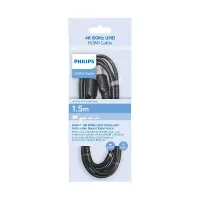 Philips High Speed HDMI 2.0 Cable 1.5m with 4K UHD Resolution at 60fps SWV5510/40