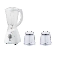 Frigidaire Blender 1.5L with 2 Grinders 550W 4 Diff Speeds and Pulse Function 4 Wings Stainless Steel Blades FD5157