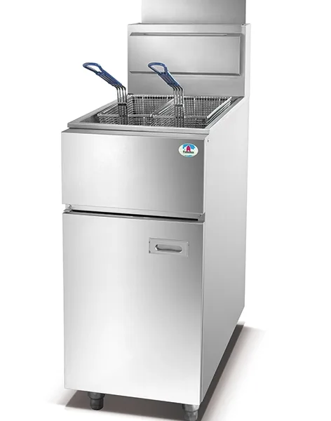 Nadstar Deep Fryer Gas with stand 1 Side 25L Hgf778