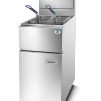 Nadstar Deep Fryer Gas with stand 1 Side 25L Hgf778