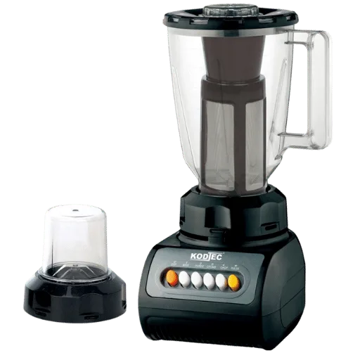 Kodtec 4-in-1 Multi-Function Blender 800W Powerful Motor, 1.5L Durable Jar, Grinding, Mixing, Blending & Juicing Solution, Heavy Duty Kitchen Blender KT-4007BL