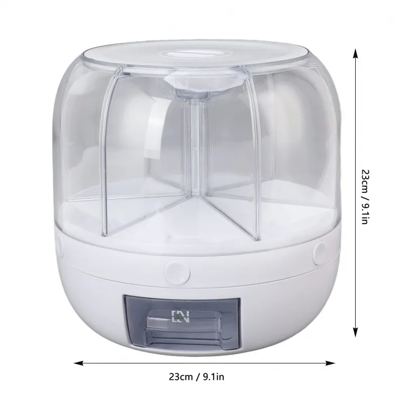 Nadstar Rice Bucket Dispenser 5KG Food Grain Storage Container Large Capacity Storage Box 916-6026