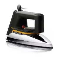 Philips Dry Iron, 1000W, Non Stick, Aluminium Soleplate, 3 Pin Plug, Easy Tempreture Control, 1.9m cord Length HD1172