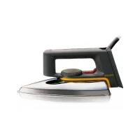 Philips Dry Iron, 1000W, Non Stick, Aluminium Soleplate, 3 Pin Plug, Easy Tempreture Control, 1.9m cord Length HD1172