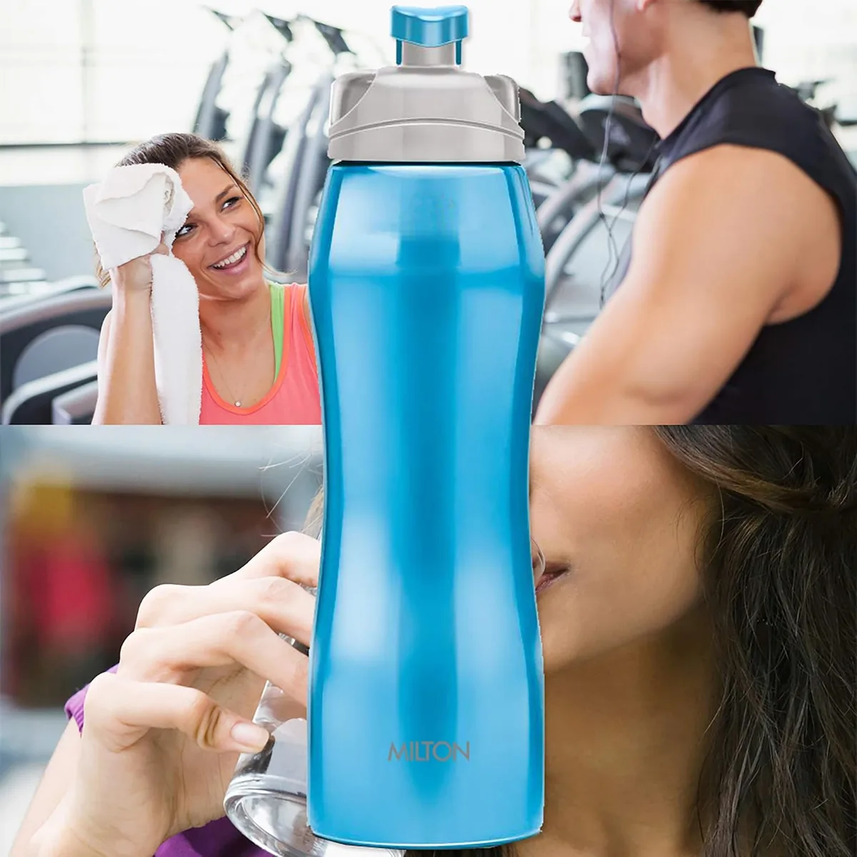 MILTON Hawk 750 Stainless Steel Water Bottle, 750 ml