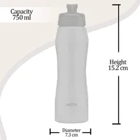 MILTON Hawk 750 Stainless Steel Water Bottle, 750 ml