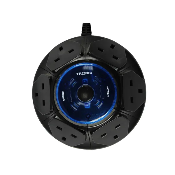 Tronic Pyramid Extension 6 Way 5 Metre Cable
