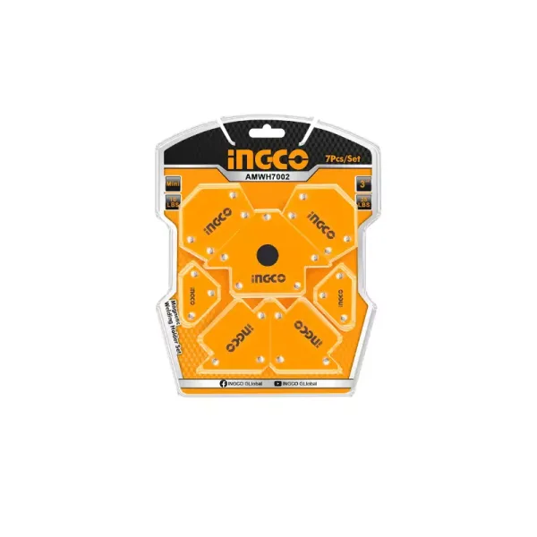 Ingco 7pcs Magnetic Welding Holder Set AMWH7002