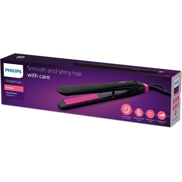 Philips Hair Straightener Essential Care Classic, 210C BHS375