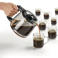 Hisense Digital Drip Coffee Maker with Filter 1.5L 1000W CM15BK