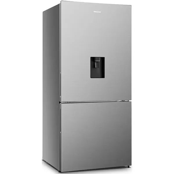 Hisense Refrigerator 463L, Double Door Bottom Freezer, Water Dispenser, Precise Temperature Control, A+ Energy Saving H610BS-WD