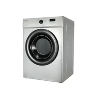 Hisense Dryer 8kg, Front Load, Fuzzy Control, LED Display, Double Water Inlets, Power Off Memory, Stainless-Steel Tub, Crease-Resist, Silver DV1W801UT