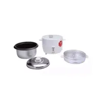 Nikai Rice Cooker 1.8L Keep Warm Function Teflon Coated Inner Pot 700W NR672N1 Aluminum Steamer Detachable Power Cord Indicator Lights