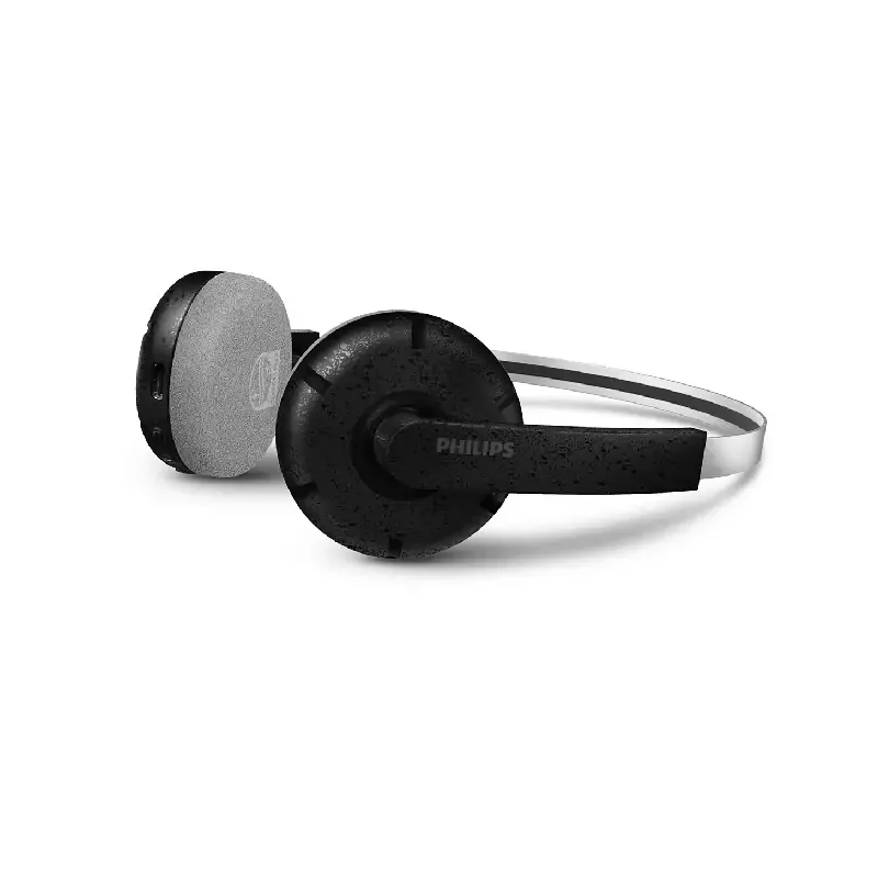 Philips Wireless On-Ear Headphones, 26H Playtime, Bluetooth Multipoint, Type C Port TAH2000BK/97