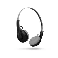 Philips Wireless On-Ear Headphones, 26H Playtime, Bluetooth Multipoint, Type C Port TAH2000BK/97