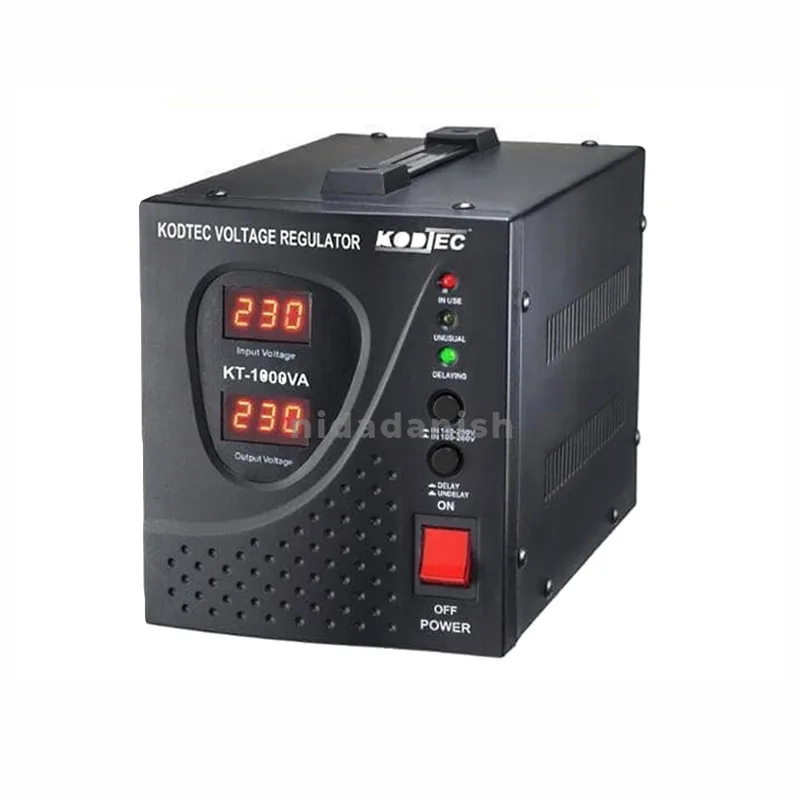 Kodtec Voltage Regulator Stabilizer 1000W KT-1000VA 1 Kodtec Voltage Regulator Stabilizer 1000W KT-1000VA