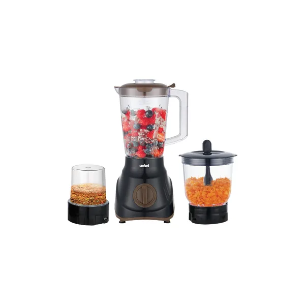 Sanford 3In1 Blender 1.5L Unbreakable Jar 600W - SF6809BR