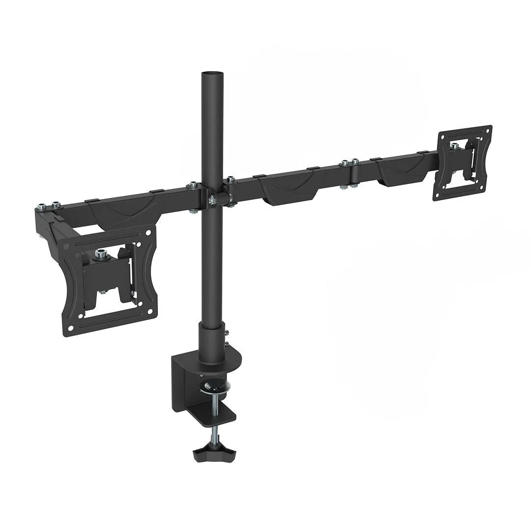 Tronic Vertical Stacking Dual Monitor Desk Mount
