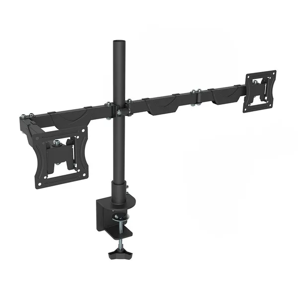 Tronic Vertical Stacking Dual Monitor Desk Mount